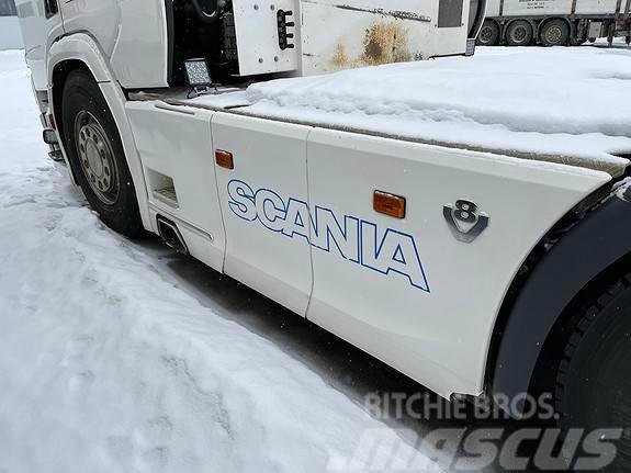 Scania R580 6X4 Hydraulikk, brøytefeste/uttak for spreder Cabezas tractoras
