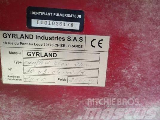  Gyrland EXXAFLOW3000 Pulverizadores arrastrados