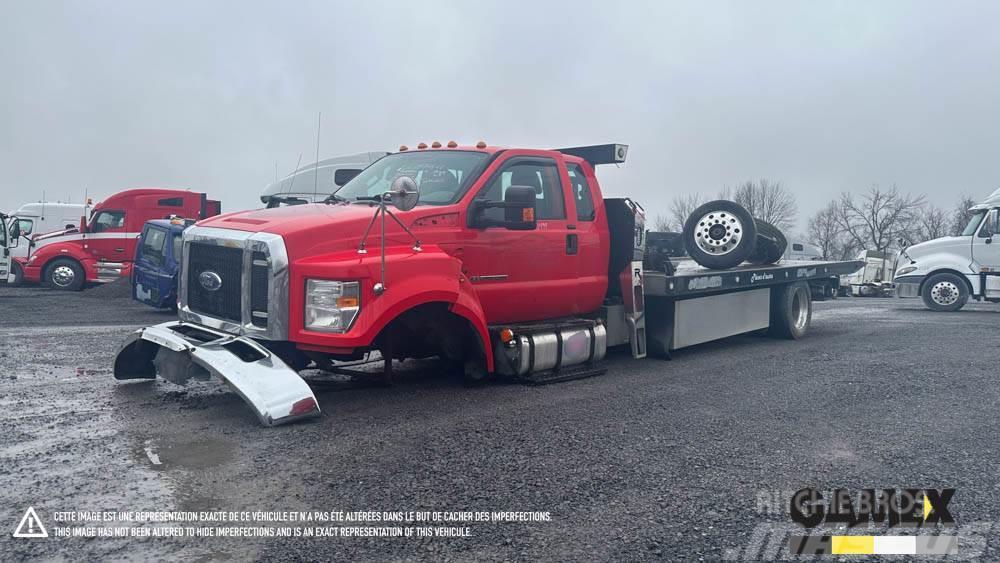Ford F-750 DAMAGED TOW TRUCK Cabezas tractoras