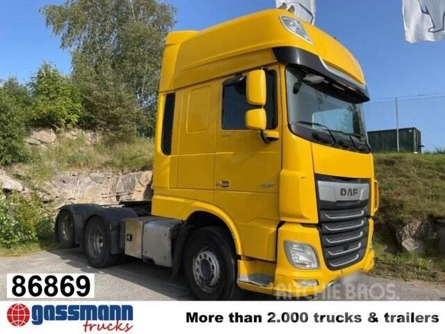DAF XF 530 FTS 6x2, Intarder, SuperSpace, Cabezas tractoras