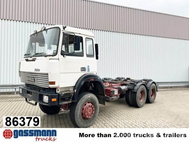 Iveco 260-34 AHW 6x6, V8, Manual, Full Steel Camiones chasis