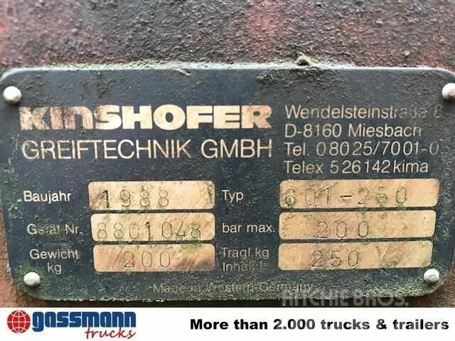 Kinshofer Schalengreifer 601-250, 10x VORHANDEN Camiones grúa