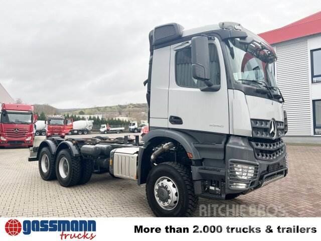 Mercedes-Benz Arocs 3340 A 6x6, Grounder Camiones chasis