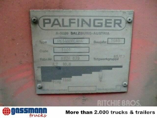 Palfinger PK 14000LAH4 Hochsitz Camiones grúa