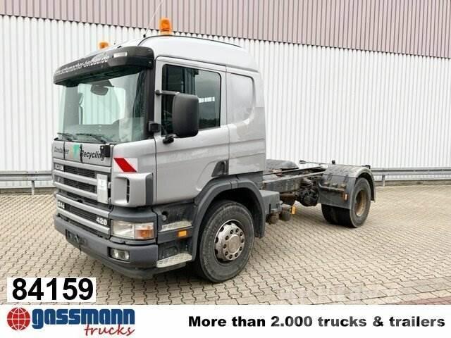 Scania 124G 420 4x2, Retarder Camiones chasis