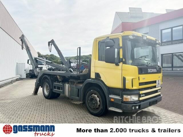 Scania 94G 260 GB 4x2, Meiller Camiones con gancho