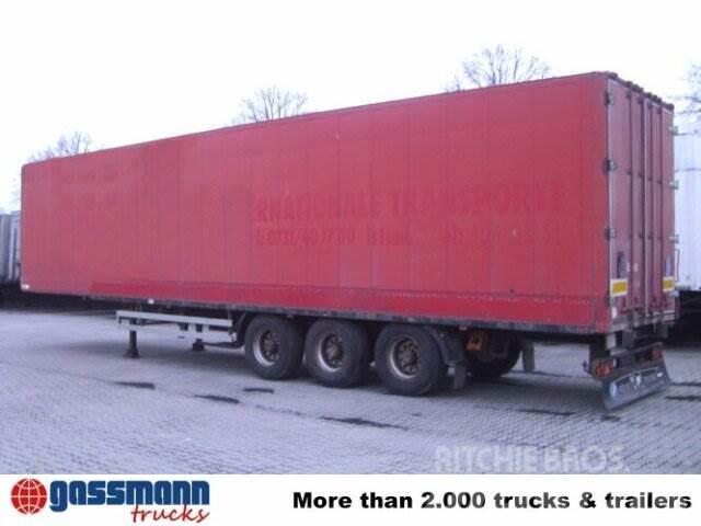 Sommer Kleiderkofferauflieger, 90 cbm Semirremolques con carrocería de caja