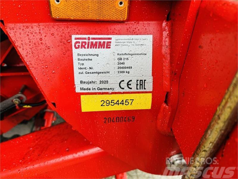 Grimme GB-215 Plantadoras