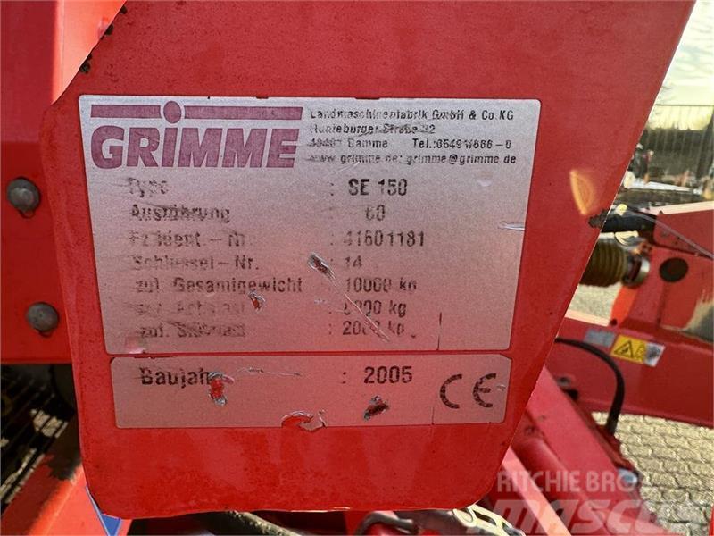 Grimme SE-150-60-UB Cosechadoras y excavadoras para patata