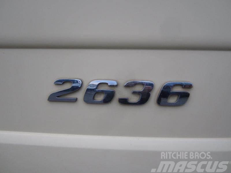 Mercedes-Benz Actros 2636 Camiones con gancho