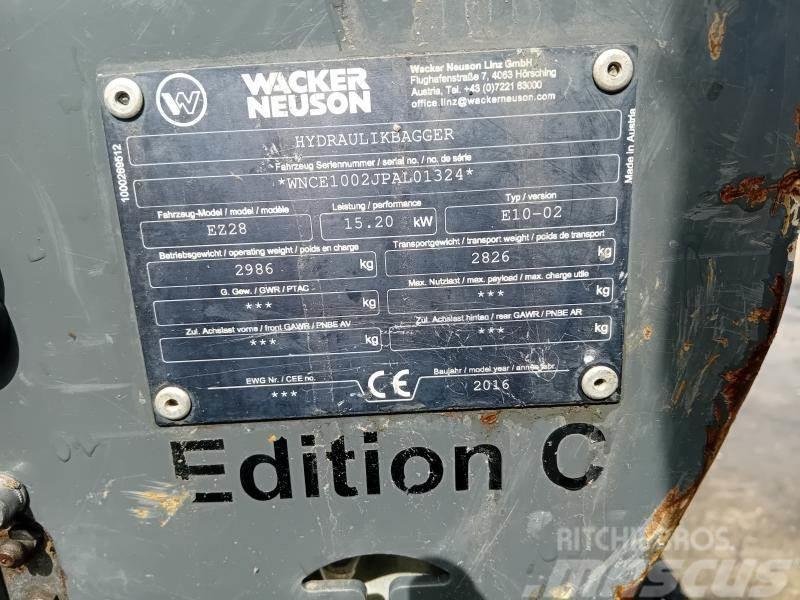 Wacker Neuson EZ28 Mini excavadoras < 7t