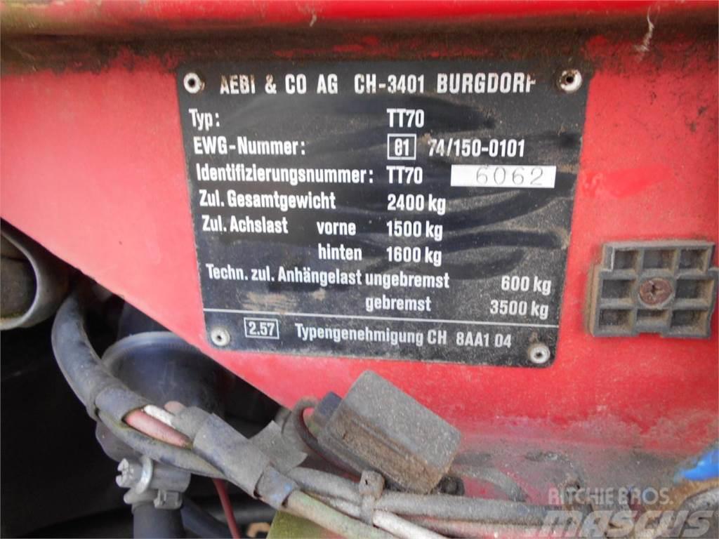 Wiedenmann TT70 Tractores corta-césped
