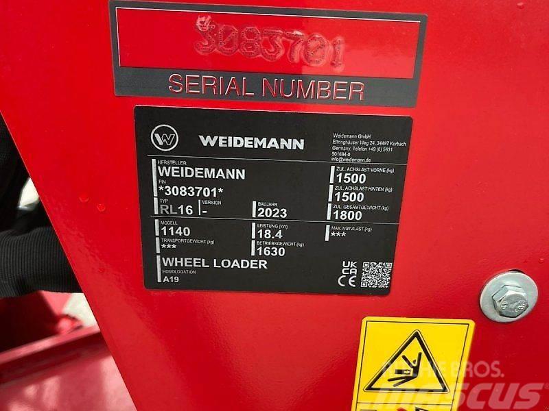 Weidemann 1140 Minicargadoras