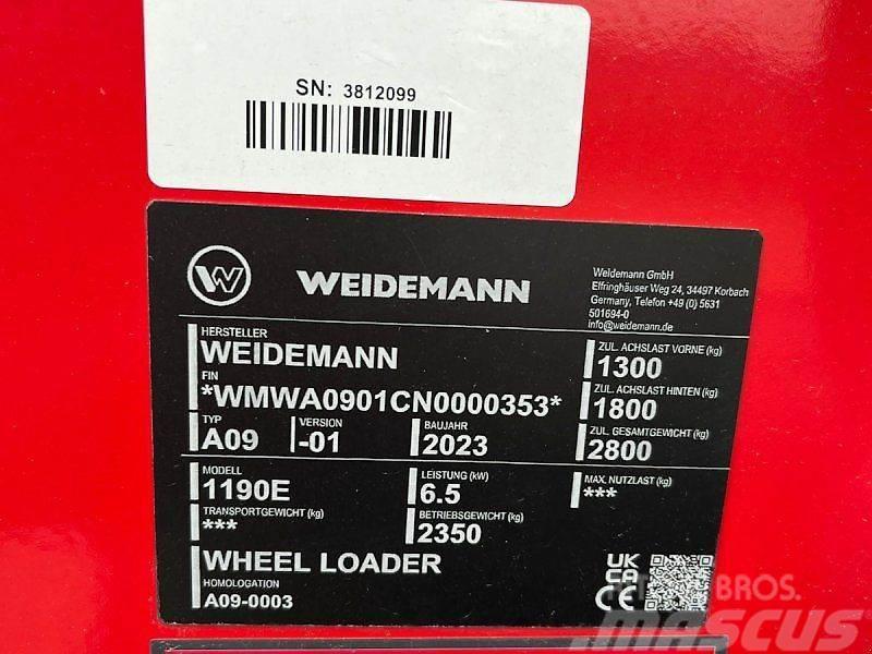 Weidemann 1190E Minicargadoras