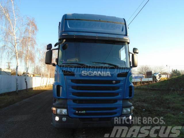 Scania R440 Euro 6 120 m3 Szalmaszállítás !!! Camión con caja abierta