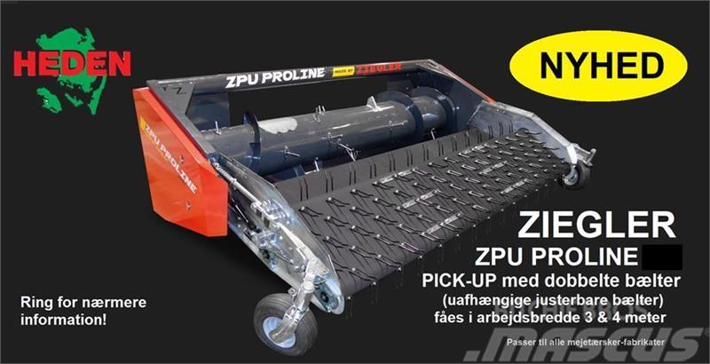Ziegler ZPU ProLine  Pick-up med dobbeltbælter Furgonetas caja abierta