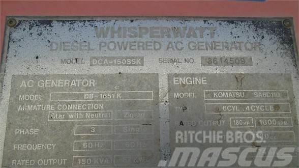 MultiQuip WHISPERWATT DCA150SSK Generadores diesel