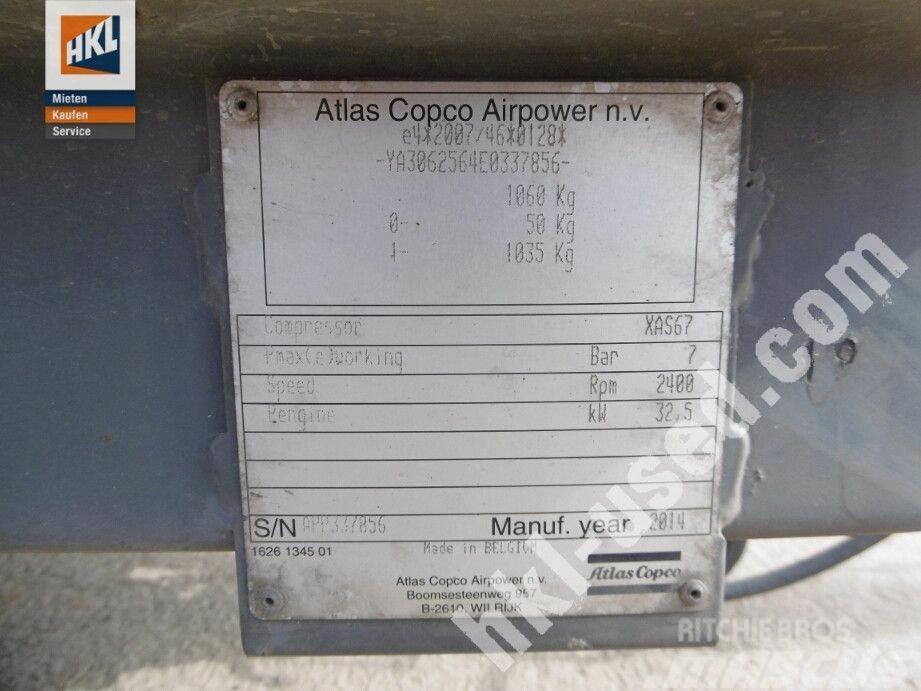 Atlas Copco XAS 67 Compresores