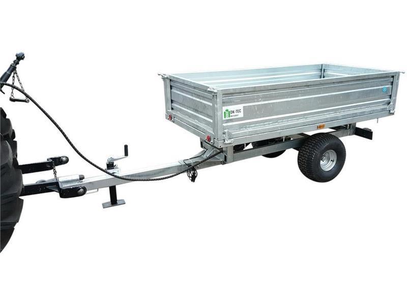 Dk-Tec Galvaniseret trailer 1.5 tons Otras máquinas de paisajismo y limpieza urbana