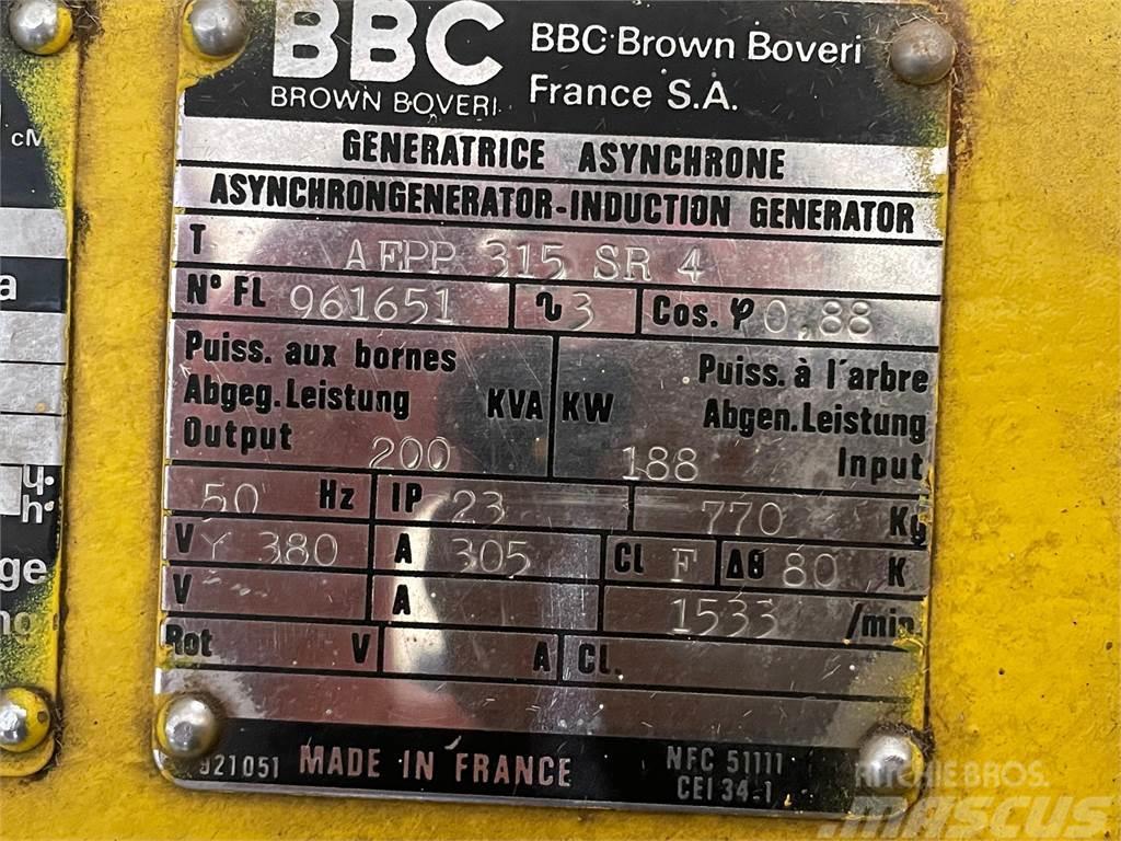  200 kVA MWM G234 generatoranlæg m/BBC generator og Otros generadores