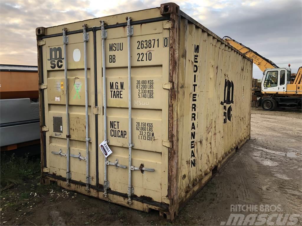  20FT Container Contenedores de almacenamiento