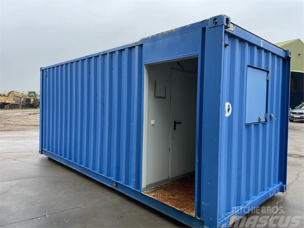  20FT container, isoleret med svalegang. Contenedores de almacenamiento