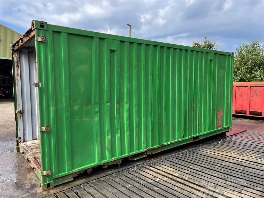  20FT container uden døre, til dyrehold eller lign. Contenedores de almacenamiento