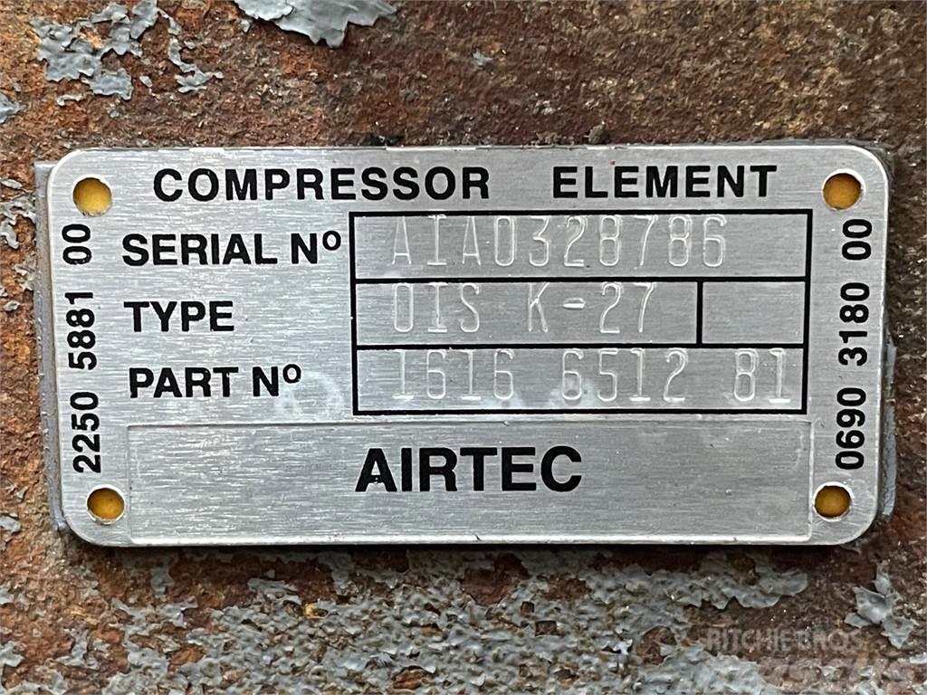  Airtec OIS K-27 kompressor ex. Atlas Copco ROC D5  Compresores