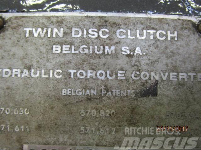  Converter Twin Disc Clutch Model 6C0 1309 3 Transmisión