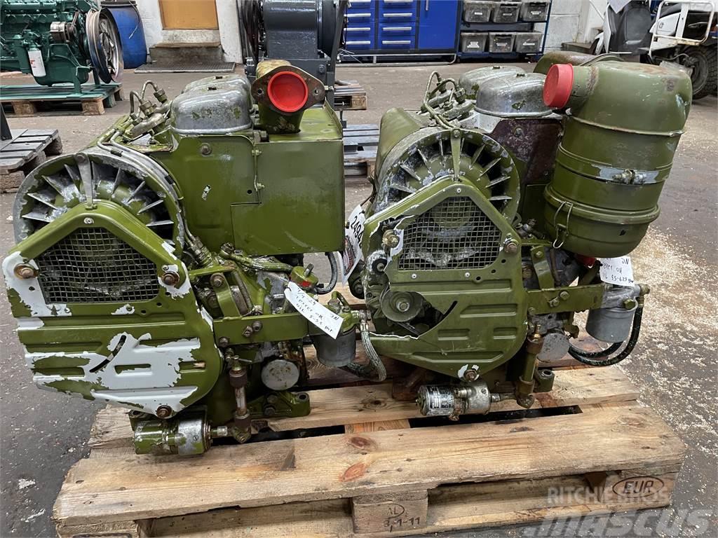 Deutz F2L511 motor, luftkøler, ex. army Motores