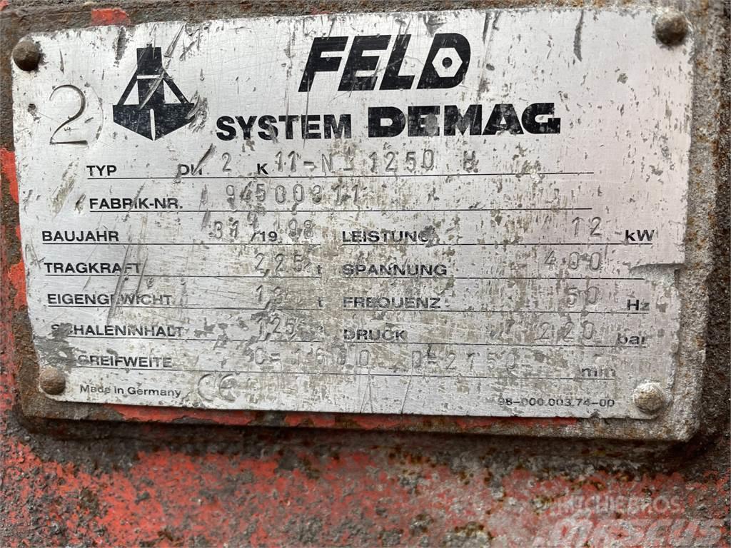  Feld-Demag 1,25 kbm el-hydraulisk grab type DH2K 1 Pinzas