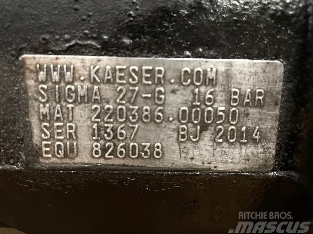  Kompressor ex. Kaeser M122 - 16 Bar Compresores