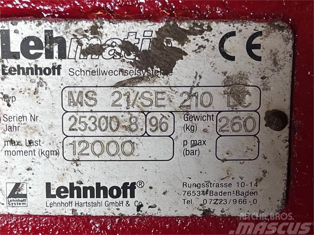 Lehnhoff MS21/SE 210 LC mekanisk hurtigskifte Enganches rápidos