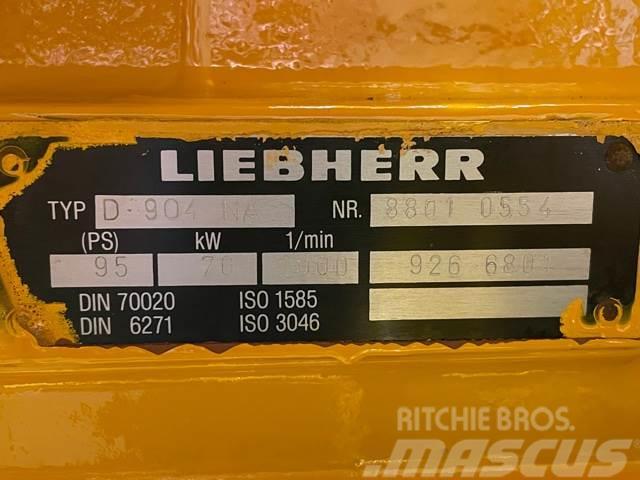 Liebherr D904NA motor ex. Liebherr 912 Motores
