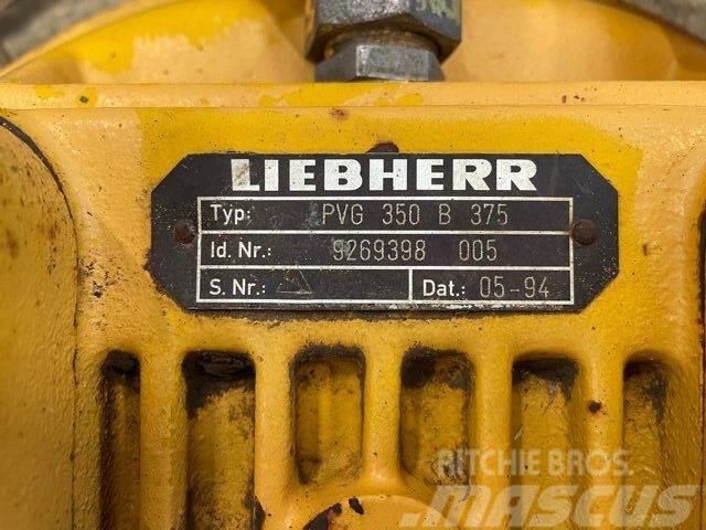 Liebherr gear Type PVG 350 B 375 ex. Liebherr PR732M Otros componentes