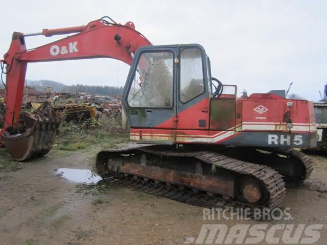 O&K RH5 gravemaskine til ophug Excavadoras de cadenas