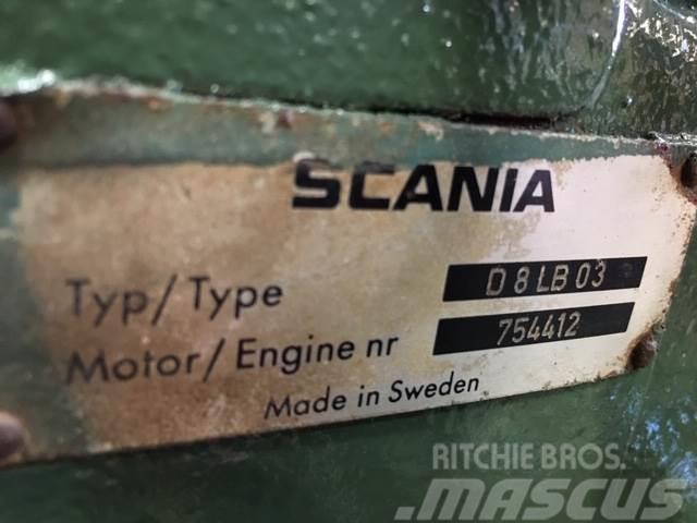 Scania D8LB03 motor Motores