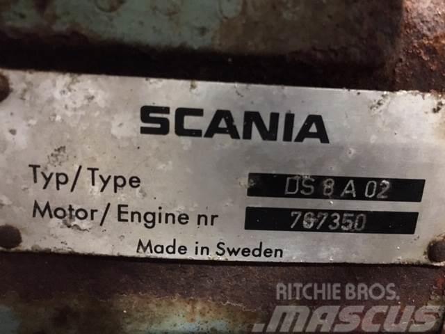Scania DS8 A 02 motor - kun til reservedele Motores