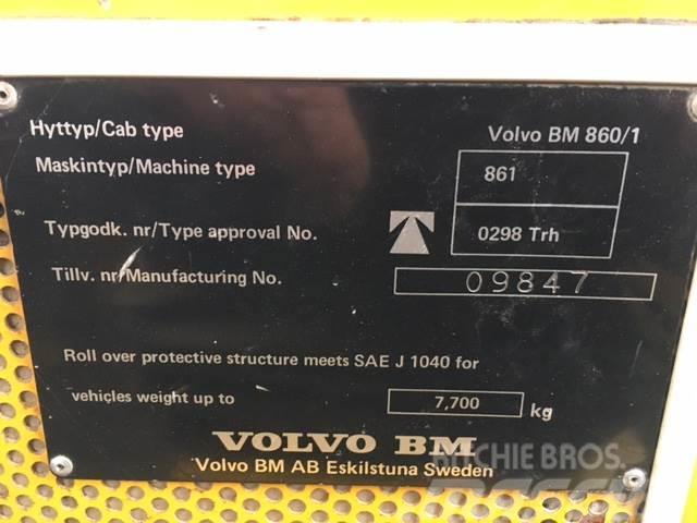 Volvo 861 dumper 6 x 4 til ophug Dúmpers de obra