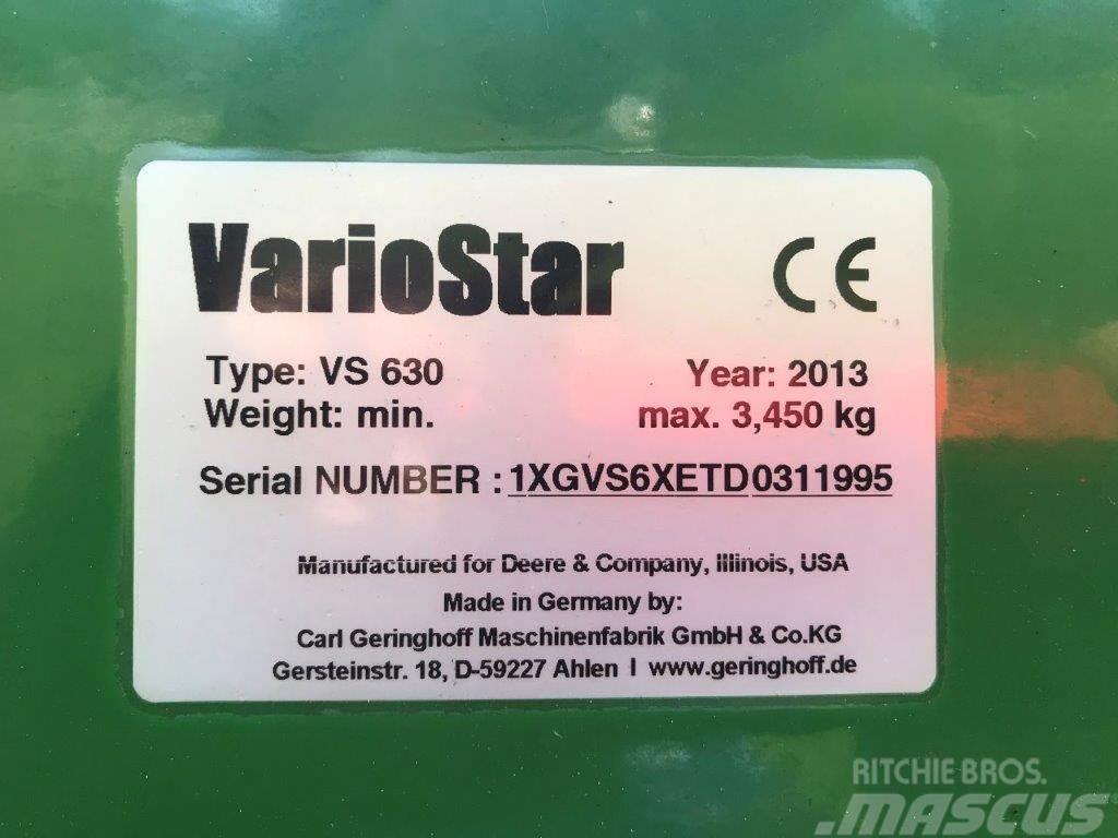 John Deere VarioStar 630 Cabezales de cosechadoras combinadas