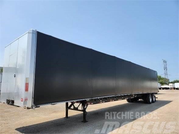 Manac COMBO FLATBED WITH ROLLING TARP Plataforma plana/laterales abatibles