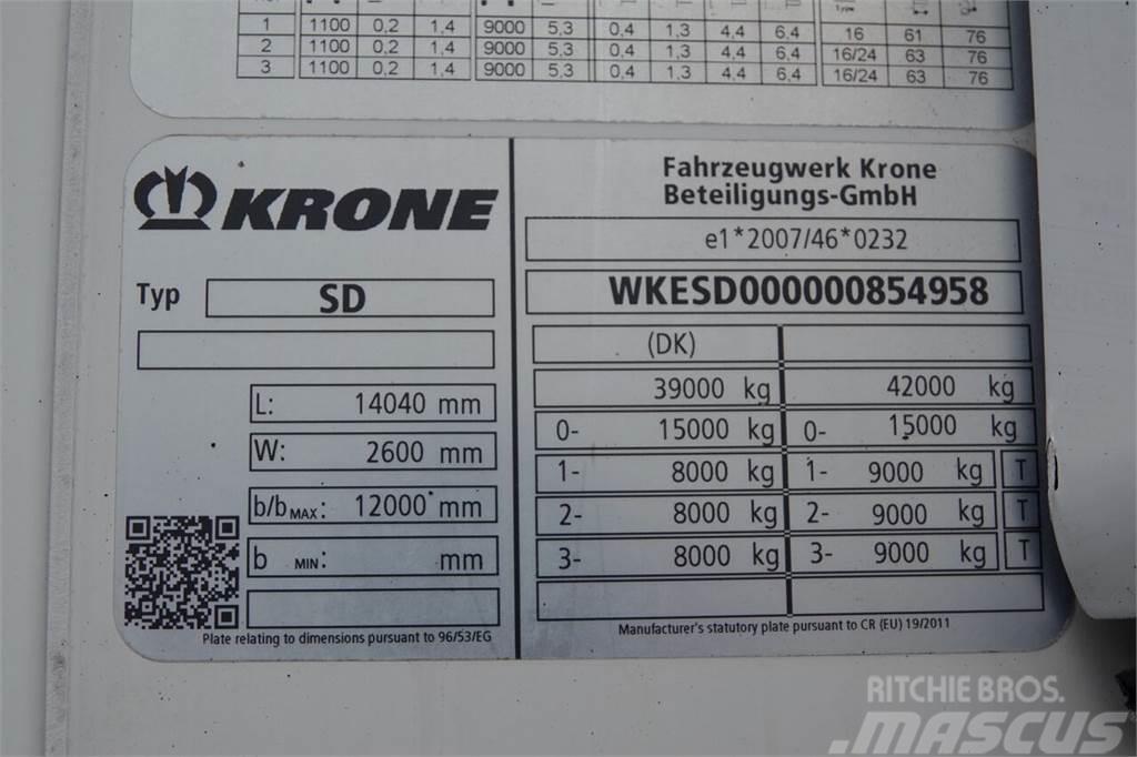 Krone CHLODNIA / THERMO KING SLX 400 / DOPPELSTOCK / PAL Semirremolques isotermos/frigoríficos