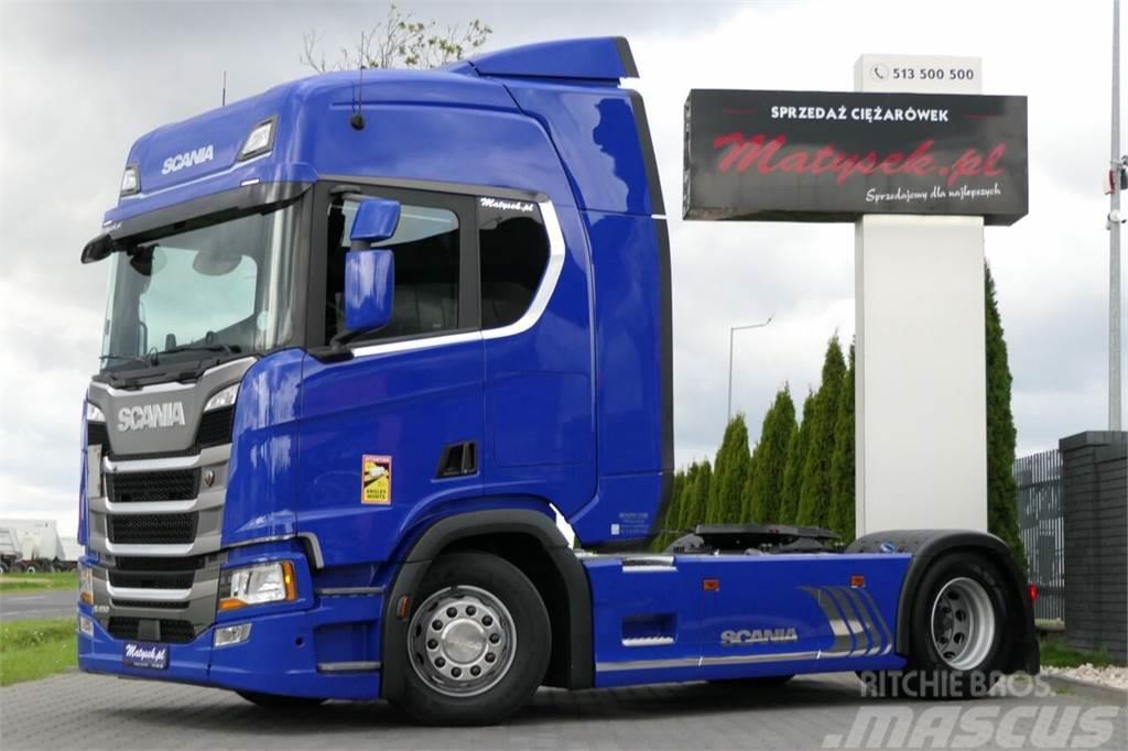 Scania R 450 / RETARDER / LEDY / NAVI / EURO 6 / 2019 R / Cabezas tractoras