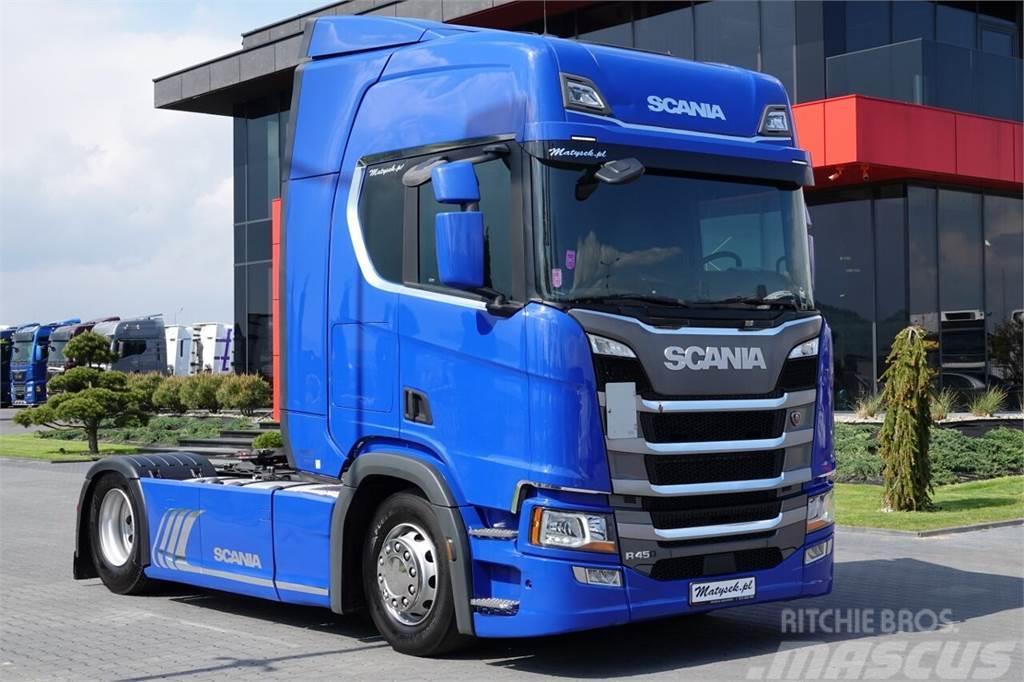 Scania R 450 / RETARDER / LEDY / OPONY 100 % / EURO 6 / 2 Cabezas tractoras