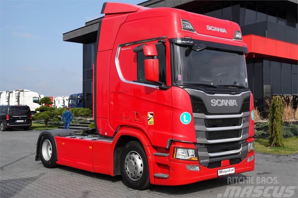Scania R 500 / NOWY MODEL / RETARDER / NAVI / I-PARK COOL Cabezas tractoras