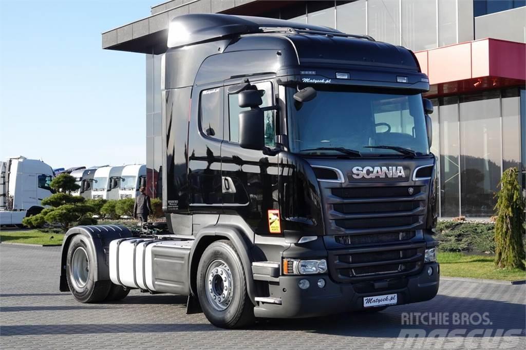 Scania R 580 / V8 / RETARDER / HIGHLINE / NAVI / SPROWADZ Cabezas tractoras