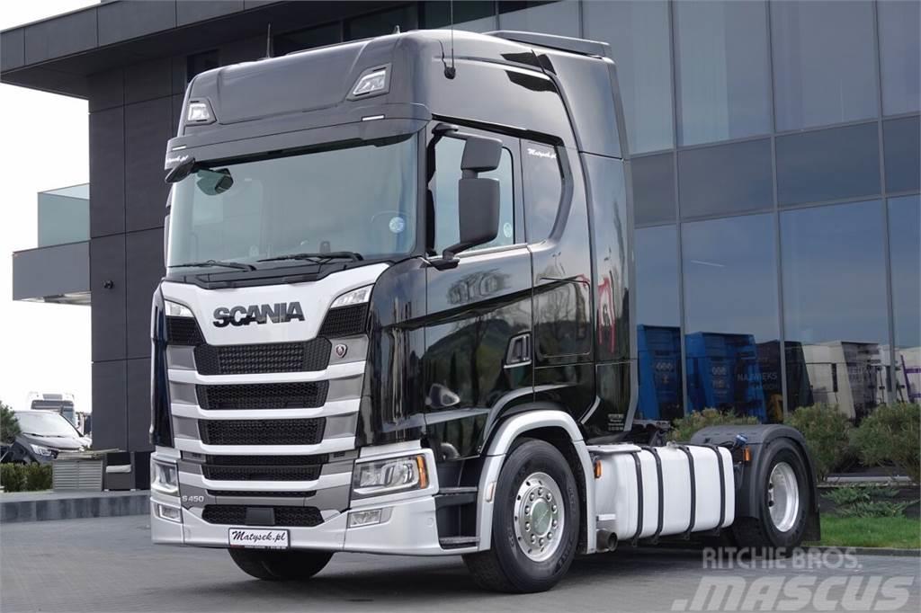 Scania S 450 / RETARDER / KOMPRESOR DO WYDMUCHU MHS 1100  Cabezas tractoras