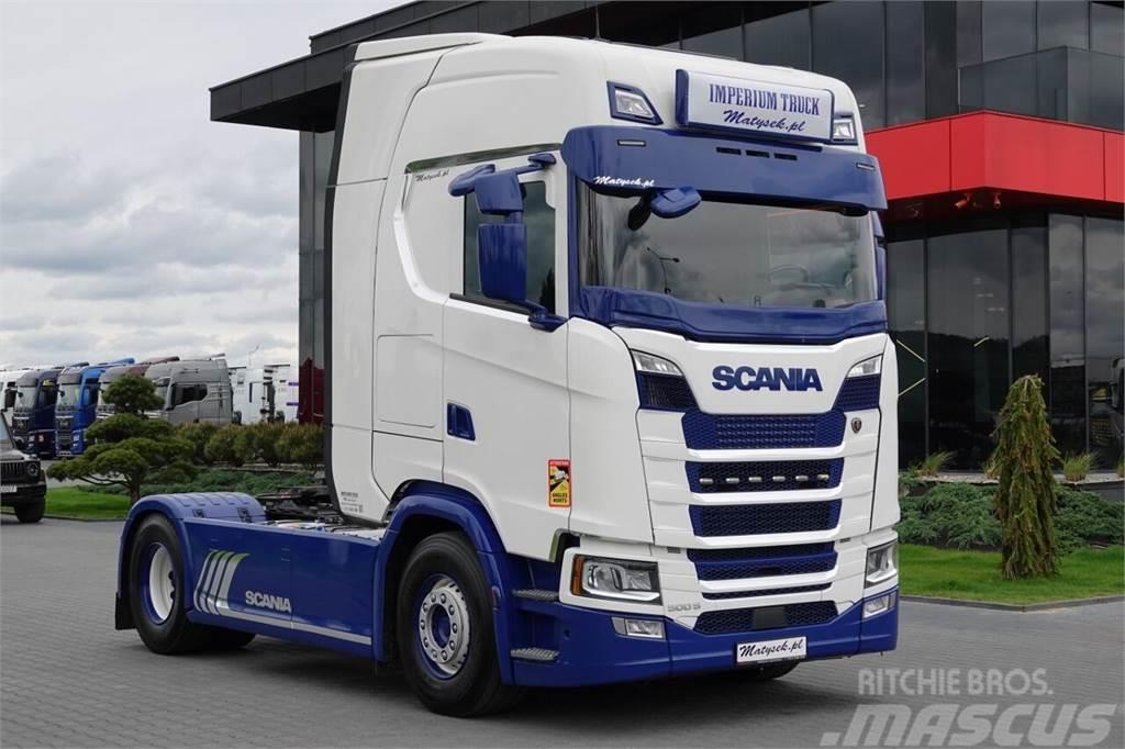 Scania S 500 / I-PARK COOL / RETARDER / NAVI  /ALUFELGI   Cabezas tractoras