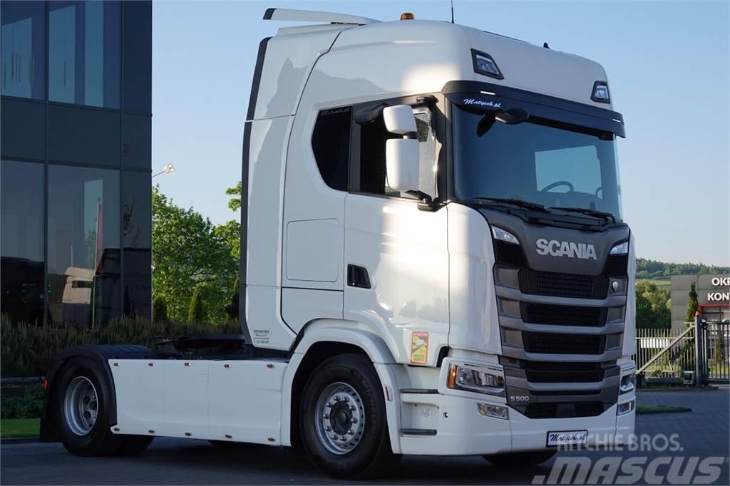 Scania S 500 / RETARDER / KLIMA POSTOJOWA / 2019 ROK Cabezas tractoras
