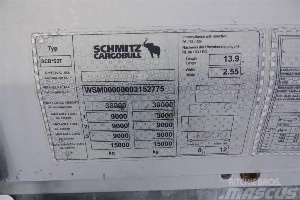 Schmitz Cargobull CURTAINSIDER / STANDARD / 2012 YEAR Semirremolques con caja de lona